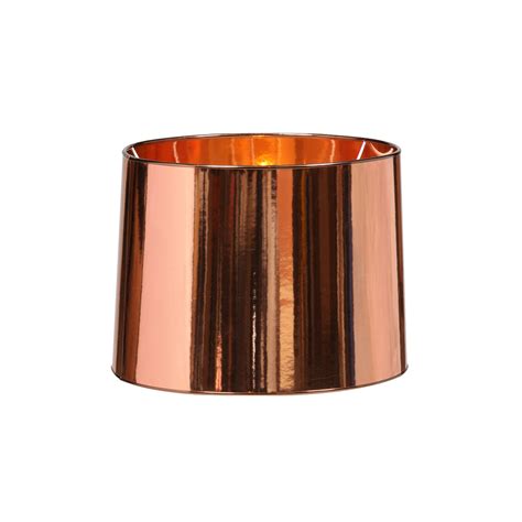 Medium Metallic Copper Lamp Shade - Les Trois Garcons Interiors