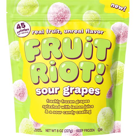 Fruit Riot sour candy grapes (8 oz) Delivery or Pickup Near Me - Instacart