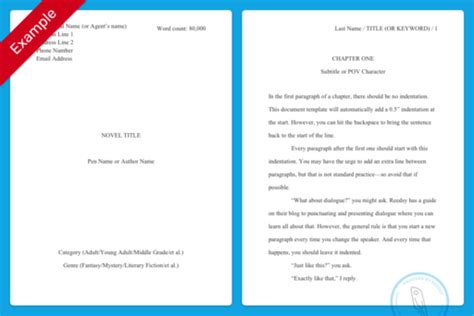 How to Format a Book Manuscript (Inc. Template)