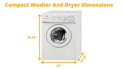 Washer And Dryer Dimensions: A Complete Size Guide – dimensionofstuff.com