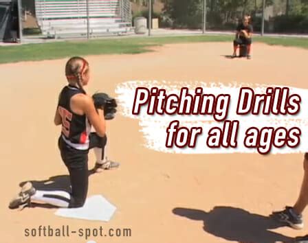 Softball Pitching Drills for All Ages - Softball Spot