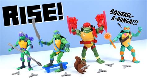 Rise Of The TMNT Action Figures Nickelodeon Teenage Mutant Ninja ...