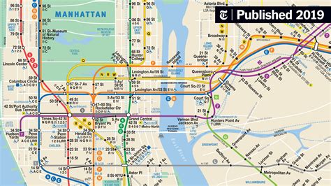 Interactive New York City Subway Map – Get Latest Map Update