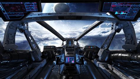 Spaceship Cockpit Wallpapers - Top Free Spaceship Cockpit Backgrounds ...