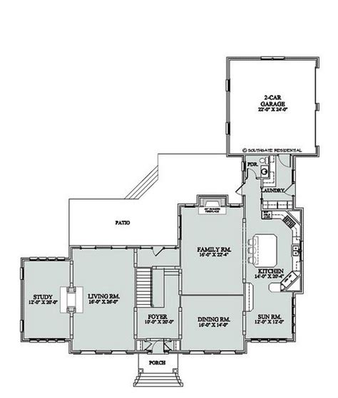 The McAllister--a New Pre-Designed Plan | House floor plans, Floor ...