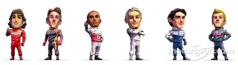 F1 Characters at F1 Race Stars