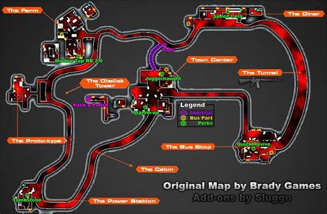 black ops 2 tranzit mode map for green run - Gaming Now