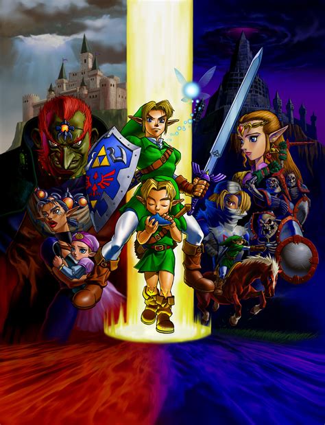 Ocarina of Time Official Art better than ever - Zelda Universe