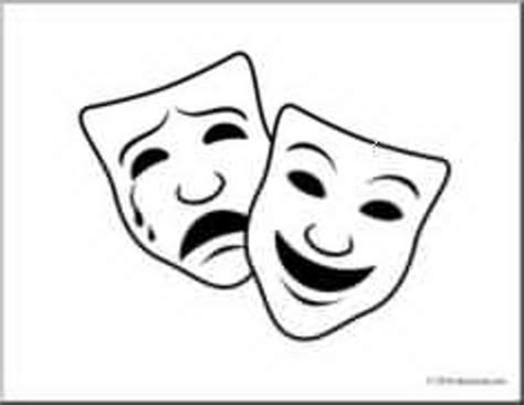 comedy tragedy masks clipart free 10 free Cliparts | Download images on ...