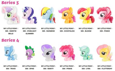 My Little Pony Names And Pictures