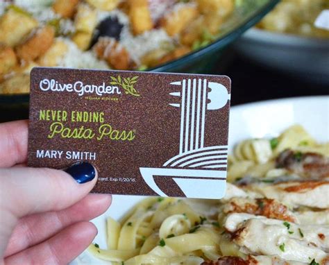 Unlimited Pasta Passes From Olive Garden Snapped Up Immediately - Food.com