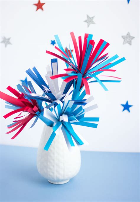 DIY Paper Fireworks Centerpiece - Design Improvised