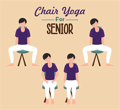 Printable Chair Yoga For Seniors