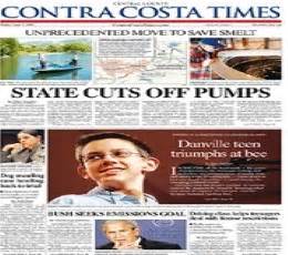 Contra Costa Times epaper - Today's Contra Costa Times Newspaper