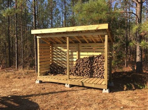 8x16 Firewood Shed Plans 5 Cord Wood Shed DIY Build - Etsy | Firewood ...