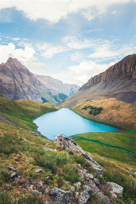 Upper Blue Lakes in Colorado. [3712x5568] : r/EarthPorn