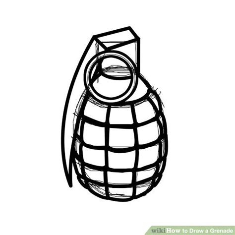 Grenade Drawing - ClipArt Best