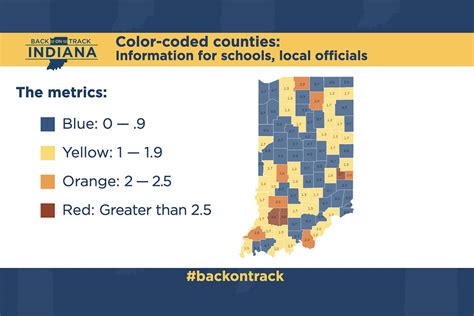 Indiana To Create Color-Coded COVID-19 Map To Help Guide School ...