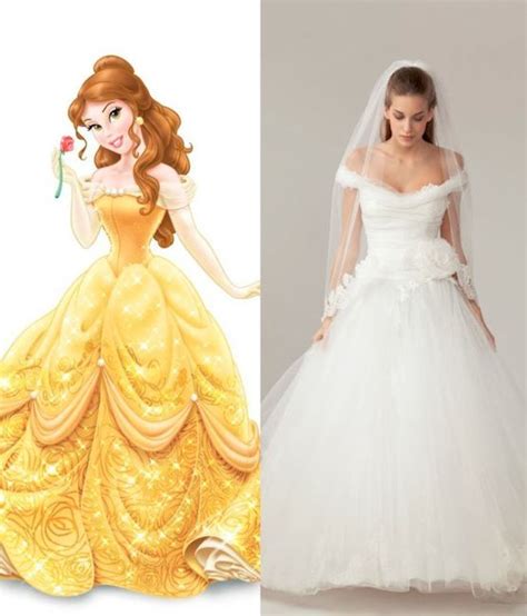 Which Disney princess wedding dress would you wear? - Wedding fashion ...