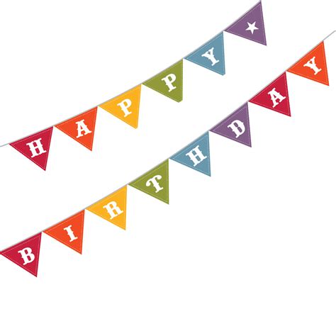 Flag banner birthday banner clipart 2 - WikiClipArt