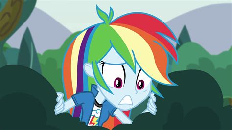 Image - Rainbow Dash worriedly looks down EG3.png | My Little Pony ...