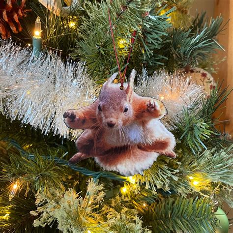 CHRISTMAS VACATION SQUIRREL Ornament Funny Christmas Tree Ornament ...