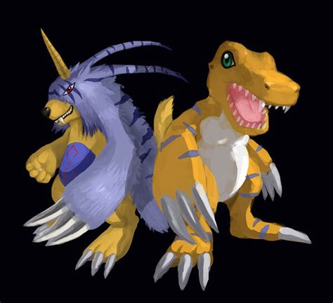 Gabumon X, Agumon X by Noki001 on @DeviantArt | Digimon tamers, Digimon ...