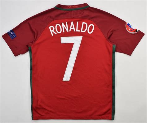 2016-17 PORTUGAL *RONALDO* SHIRT XL. BOYS Football / Soccer ...