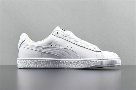 Genuine Unisex Puma Suede Classic Archive Low All White | Puma suede ...