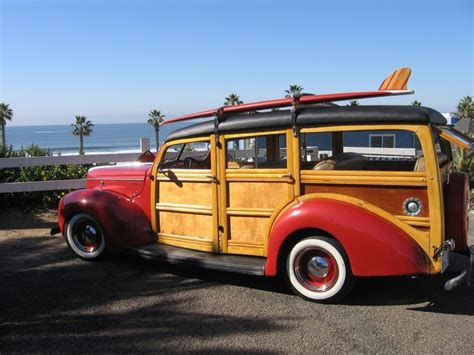 Woodie surf car | Wheels | Pinterest