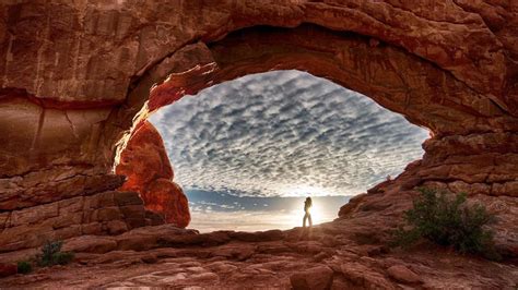 North Window Arch - Arches National Park - backiee