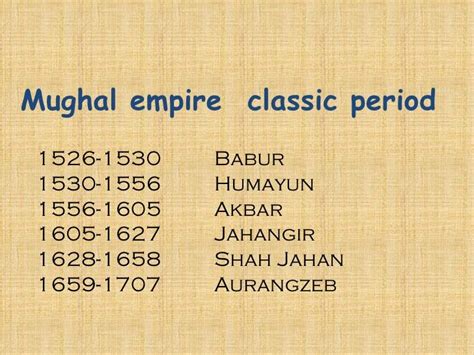 Family Tree Mughal Empire | Family Tree