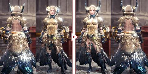 Kulve Taroth Gamma Armor Retouching at Monster Hunter: World - Mods and ...