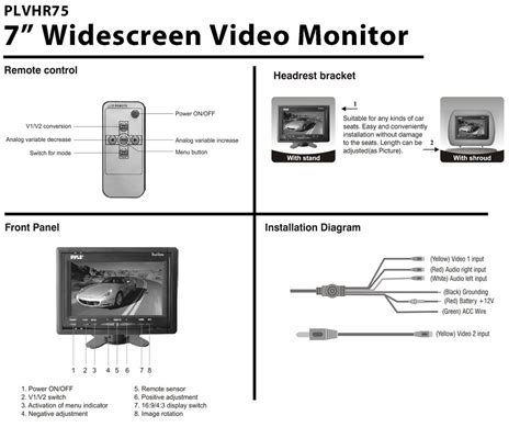 Pyle Pldd75bg Wiring Diagram