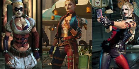 Batman: Harley Quinn's Best Looks In Games