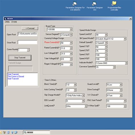 Controller programming | ebike-solutions.com