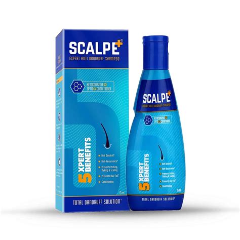 Buy SCALPE PLUS ANTI DANDRUFF SHAMPOO BOTTLE OF 75 ML Online & Get Upto ...