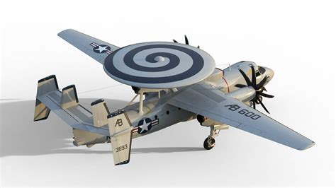 E-2 Hawkeye 3D Model by citizensnip