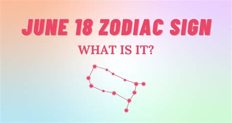 June 18 Zodiac Sign Explained | So Syncd