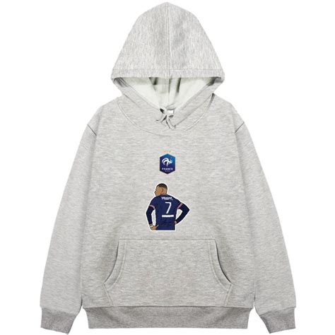 Kylian Mbappe Hoodie Hooded Sweatshirt Sweater Jacket - Kylian Mbappe ...