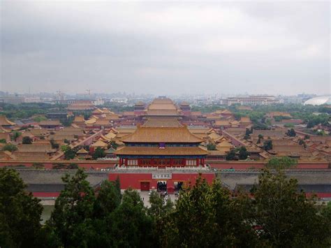 Forbidden City | Aerial view of the Forbidden City from the … | Flickr