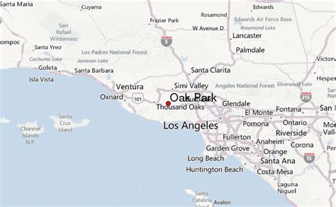 oak park california location guide