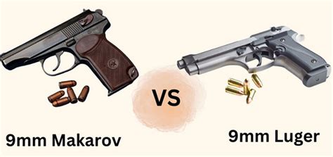 9mm Makarov Vs 9mm Luger Know The Difference