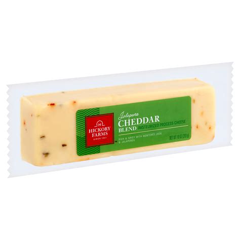 hickory farms jalapeño cheddar blend pasteurized process cheese 10 oz