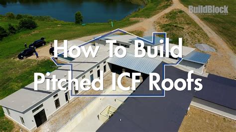 How To Build Pitched Icf Roofs Youtube