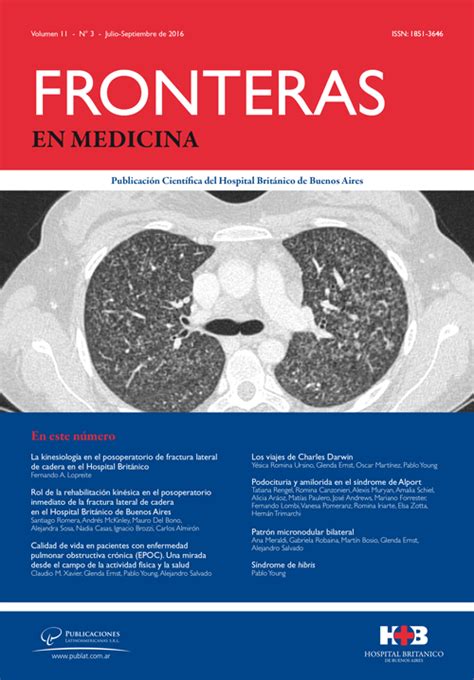 revista fronteras en medicina