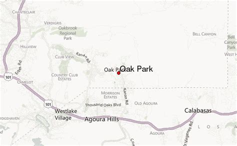 oak park california location guide