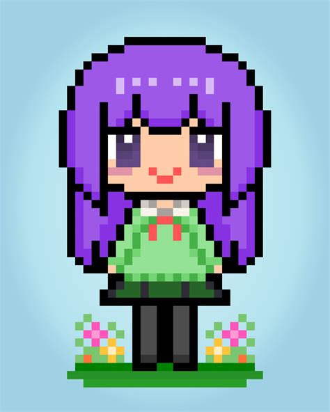 Avatar In Anime Pixel Art Pixel Art Pattern Minecraft Pixel Art Sexiz Pix