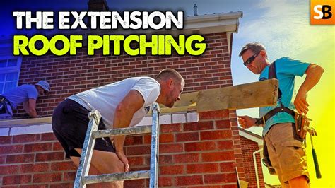 Pitching The Roof 2023 Extension Build Ep 3 Youtube