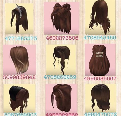 Roblox Hair Id Codes 2020 100 Id Codes For Roblox Girls Youtube